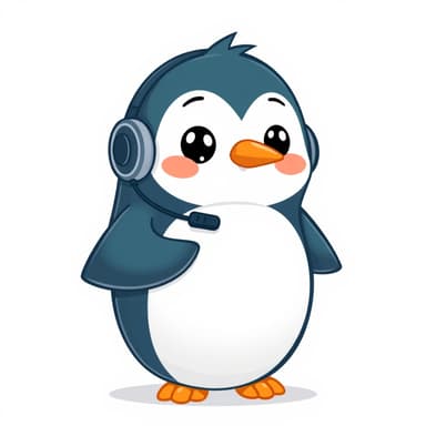The WPenguin mascot wearing a headset, managing sites by chat